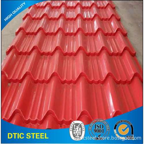 Galvanized Color Coated Roofing Sheet for Roof and Wall